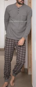 Pijama hombre cuadros 3XL